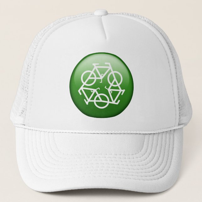 Casquette Vert de ReBicycle (Devant)