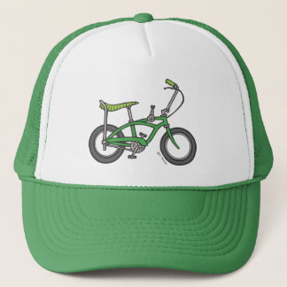 Casquette vert de vélo de Seat de banane