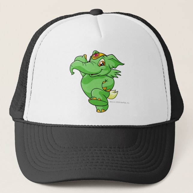 Casquette Vert d'Elephante (Devant)