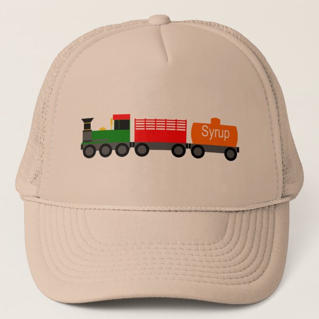 Casquette Vert du train (Devant)