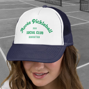 Casquette Vert Rétro Après Pickle Ball Social Club Navy