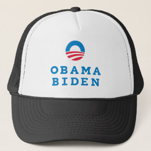 Casquette Verticale de logo d'Obama Biden "O" (couleur)