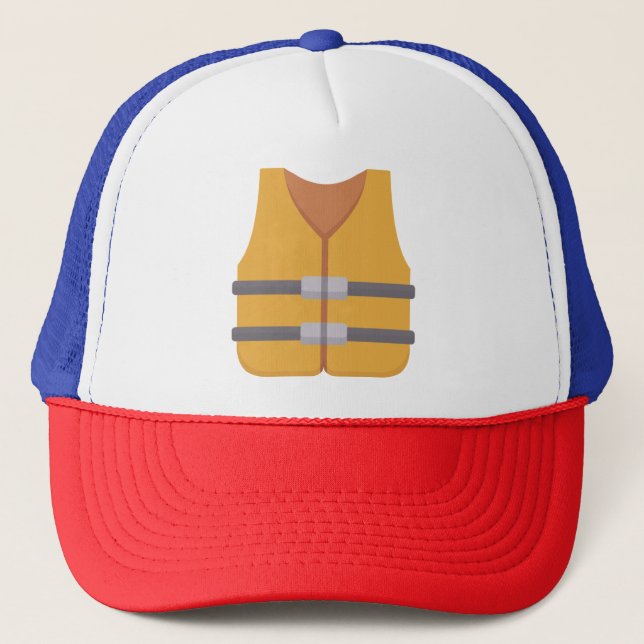 Casquette Veste de sauvetage (Devant)