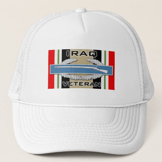 Casquette Vétéran de CIB Irak (Devant)