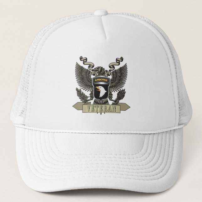 Casquette Vétéran de la 101e division aéroportée (Devant)