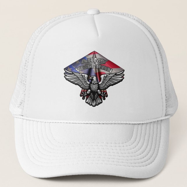 Casquette Vétéran de l'armée (Devant)