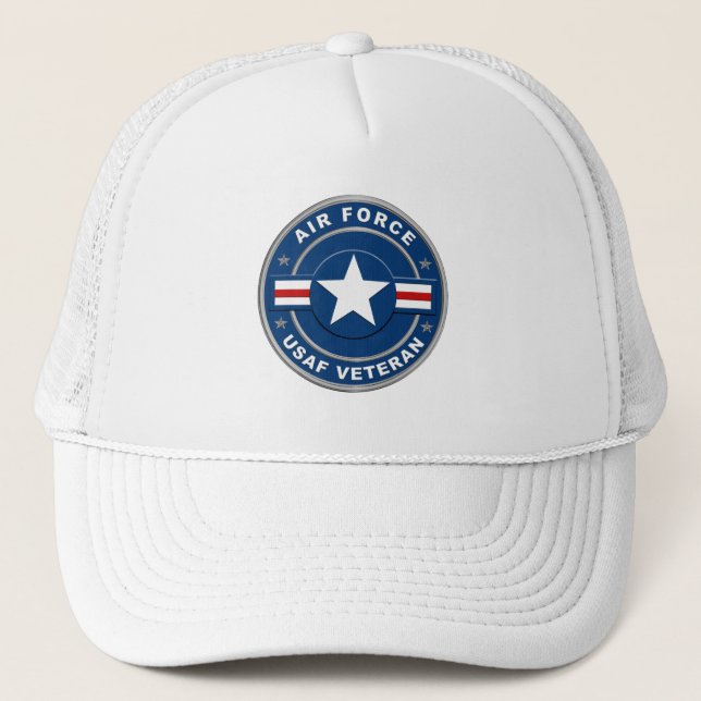 Casquette Vétéran de l'armée de l'air (Devant)