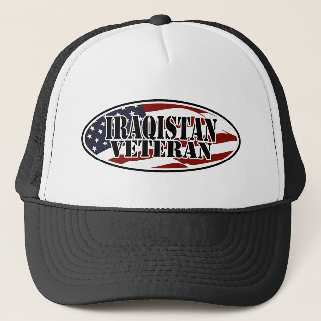 Casquette Vétéran d'Iraqistan (Devant)