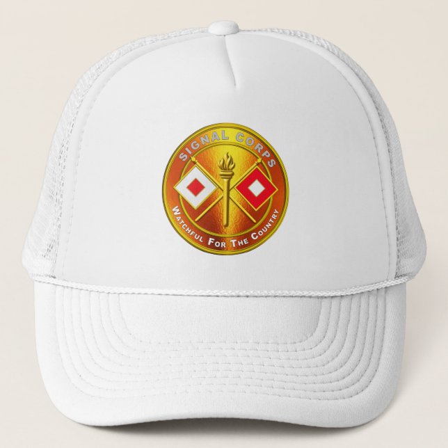 Casquette Vétéran du Corps des transmissions (Devant)