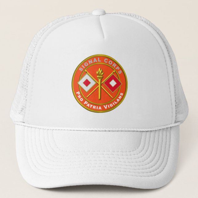 Casquette Vétéran du Corps des transmissions (Devant)