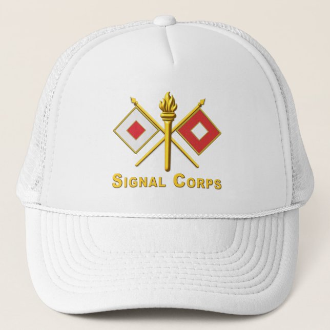 Casquette Vétéran du Corps des transmissions (Devant)