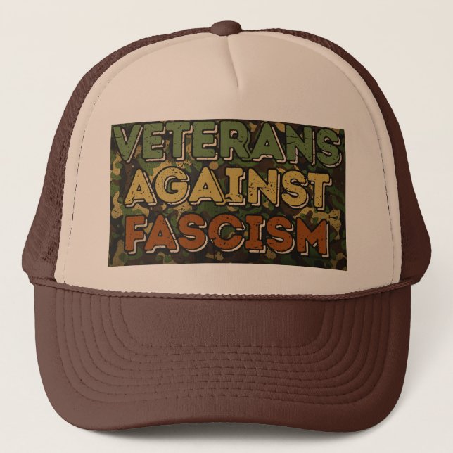 Casquette Veterans Against Fascism (Devant)