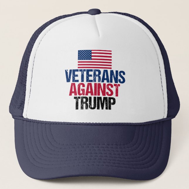 Casquette Veterans Against Trump (Devant)