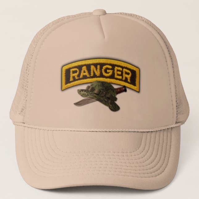 Casquette Vets des Rangers aéroportés du 75e régiment de l'A (Devant)