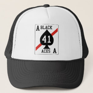 Casquette VFA - 41 as de noir d'escadron de chasse