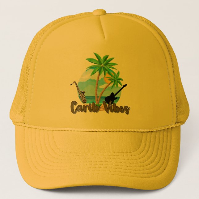 Casquette Vibes Carib - Chapeau de camion (Devant)