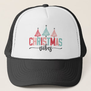 Casquette Vibes de Noël - Festive Tree Design