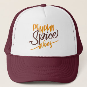 Casquette Vibes d'épices citrouilles