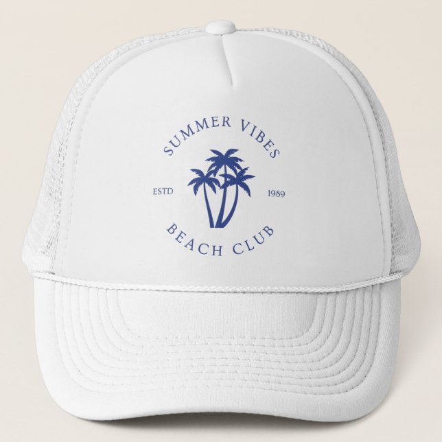 Casquette Vibes d'été (Devant)