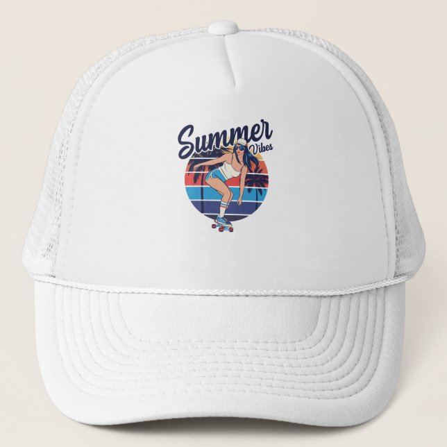 Casquette Vibes d'été (Devant)