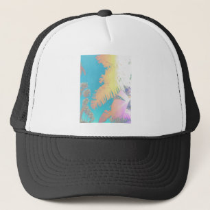 Casquette Vibrations Positives Palmiers Tropicaux