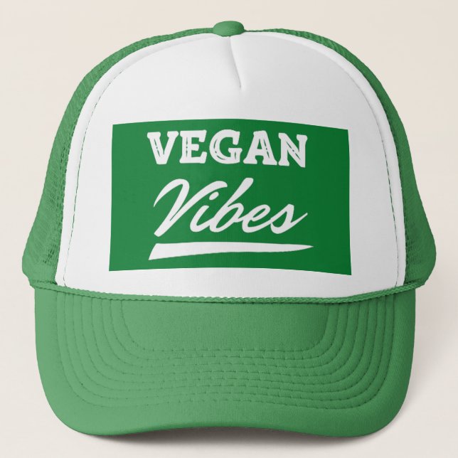 Casquette Vibrations Végétaliennes Végétariennes (Devant)