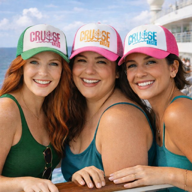Casquette Vie de Croisière (Fun Cruise Hats for those that love living the #CruiseLife)