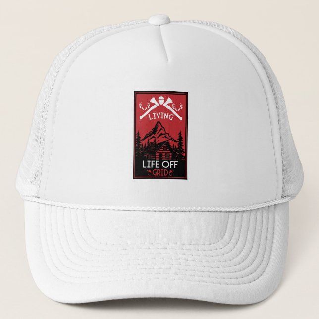 CASQUETTE VIE HORS GRILLE (Devant)