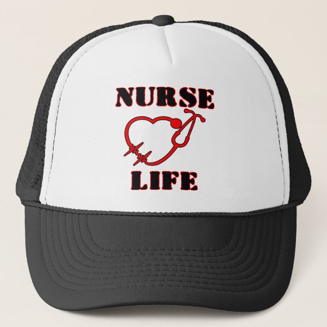 CASQUETTE VIE INFIRMIÈRE (Devant)