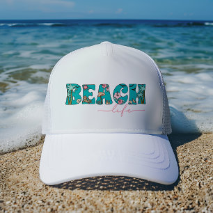 Casquette Vie sur la plage de Retro