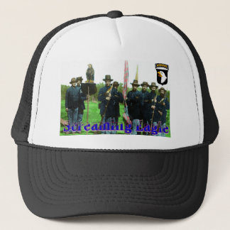 Casquette Vieille guerre civile d'Abe le Wisconsin criant
