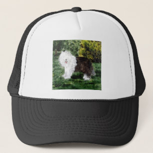 Casquette Vieille peinture de berger anglais