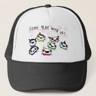 Casquette "Viennent le jeu avec nous "