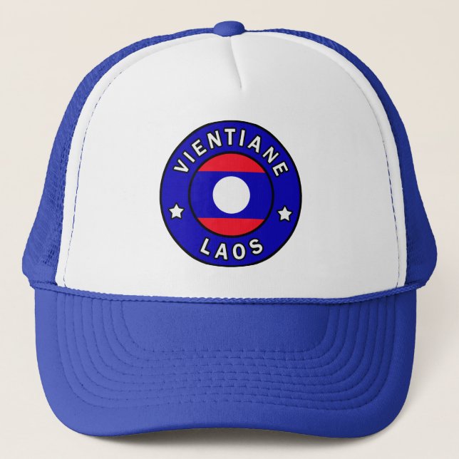 Casquette Vientiane Laos (Devant)