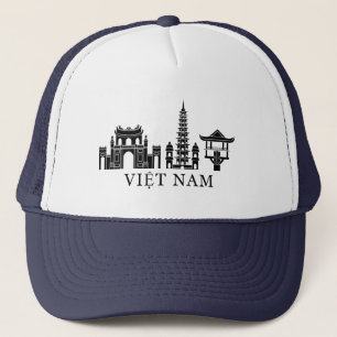 Casquette Vietnam landmarks