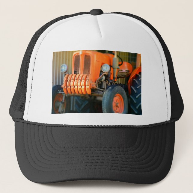CASQUETTE VIEUX TRACTEUR QUEENSLAND RURAL AUSTRALIE DE FIAT (Devant)