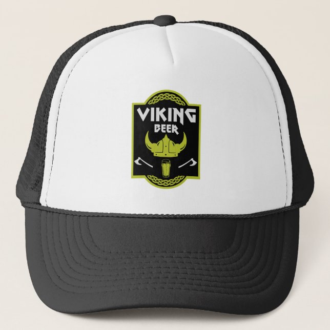 Casquette Viking Bière Drinker (Devant)