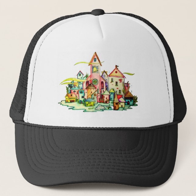 Casquette Village sous-marin (Devant)