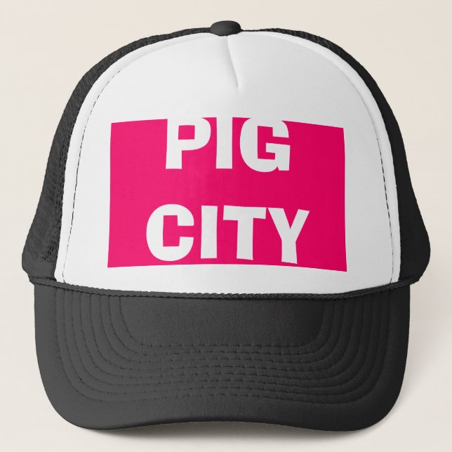 CASQUETTE VILLE DE PORC (Devant)