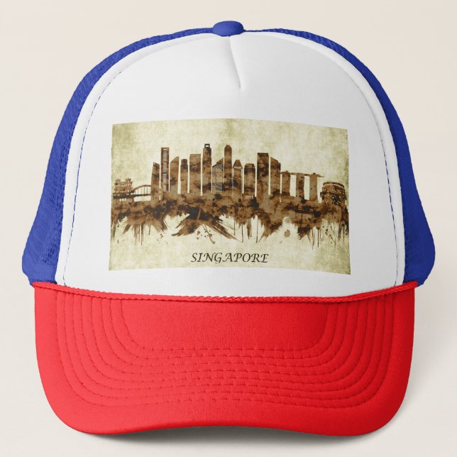 Casquette Ville de Singapour (Devant)