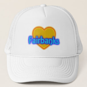 Casquette Ville d'or de coeur de Fairbanks Alaska AK de