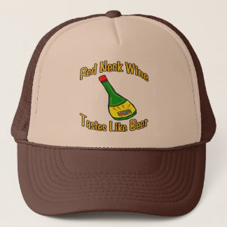Casquette Vin rouge cou
