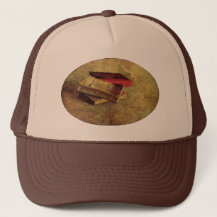 Casquette Vincent van Gogh - Nature morte avec trois livres