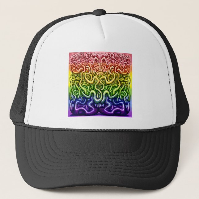 Casquette Vins tordus de vie (Devant)