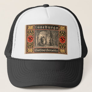 Casquette Vintage 1921 50 Pfennig Banknote Lüneburg