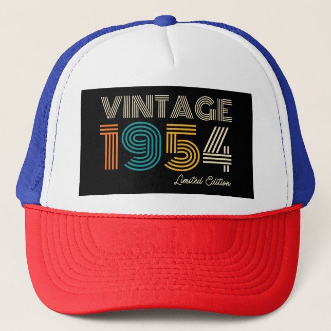 Casquette Vintage 1954 Limited Edition 70e anniversaire (Devant)