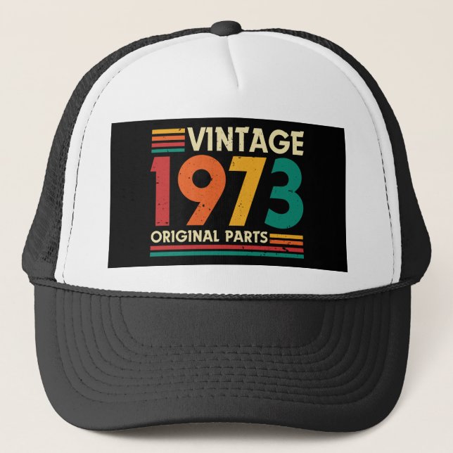 Casquette Vintage 1973 Limited Edition 51e anniversaire (Devant)