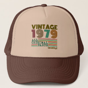 Casquette Vintage 1979 - Toutes les pièces originales (surt