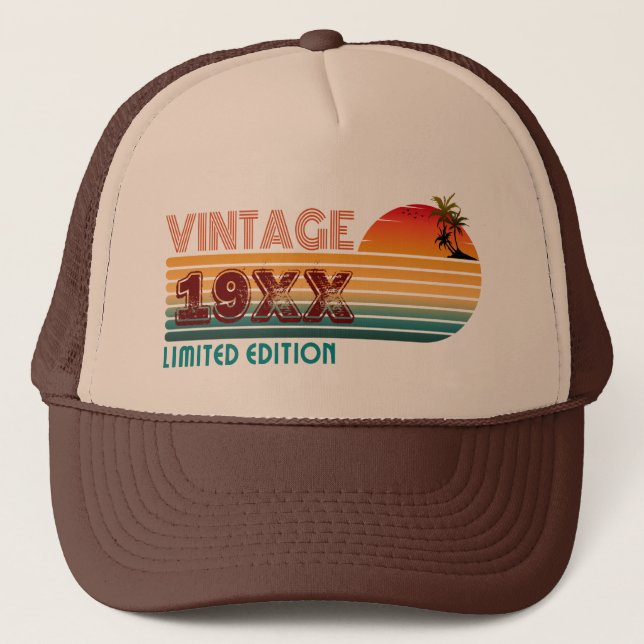 Casquette vintage 19XX édition limitée (Devant)
