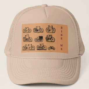 Casquette vintage à vélo